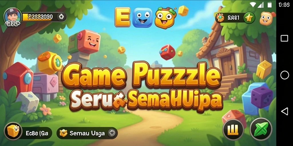 Tampilan gameplay E88 dengan teka-teki yang menantang dan menarik.