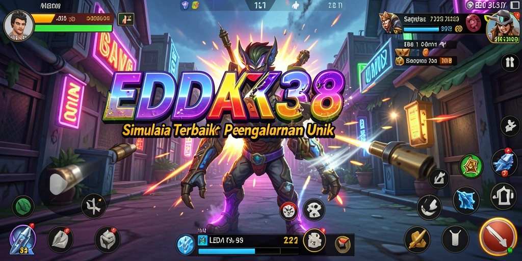 Tangkapan layar utama menunjukkan gameplay seru dalam LEDAK388.