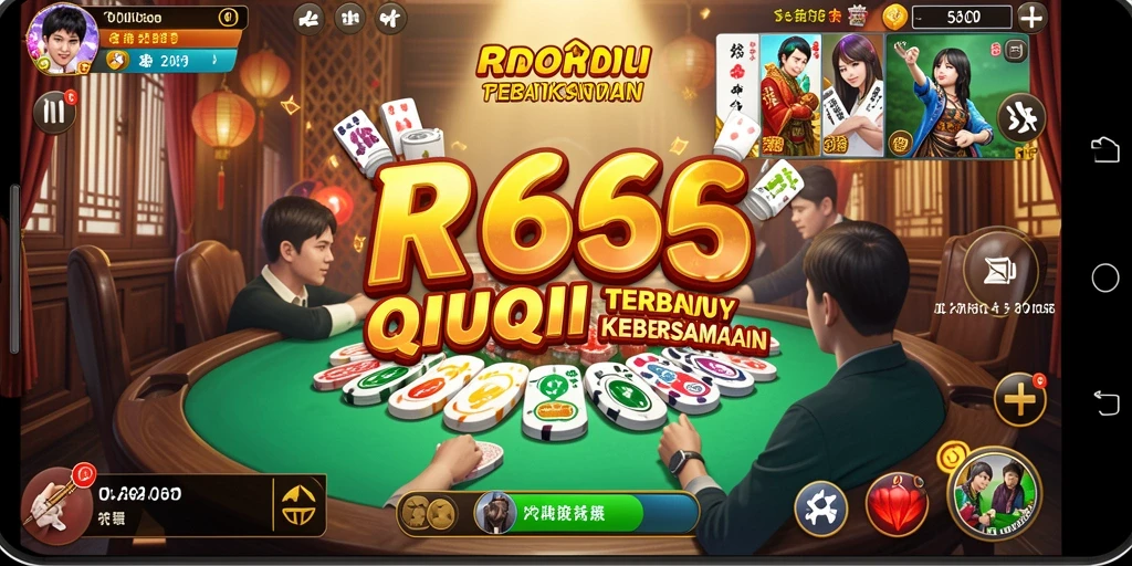 Screenshot gameplay QiuQiu yang mengasyikkan di RR666.