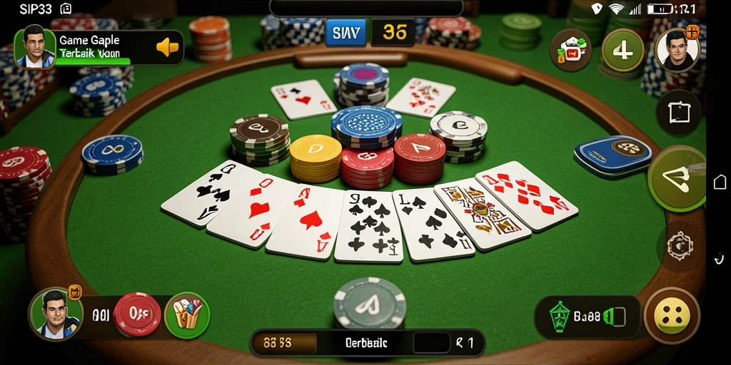 Tampilan gameplay seru dan interaktif dalam SIP33.