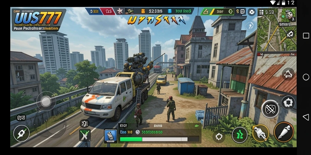 Tangkapan layar gameplay menarik UUS777 dengan grafis menawan.